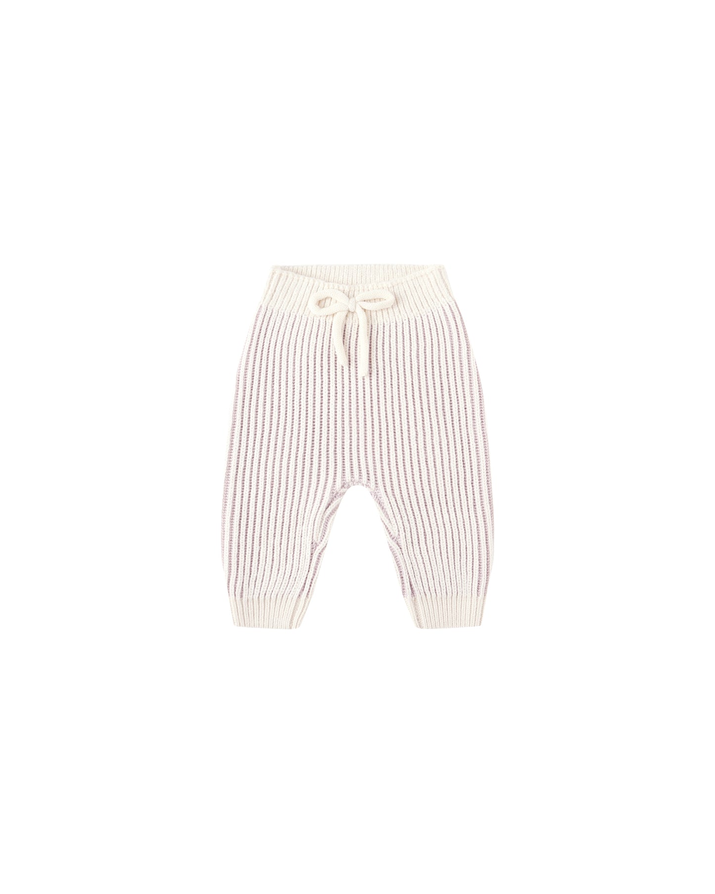 CHUNKY KNIT PANT || LILAC