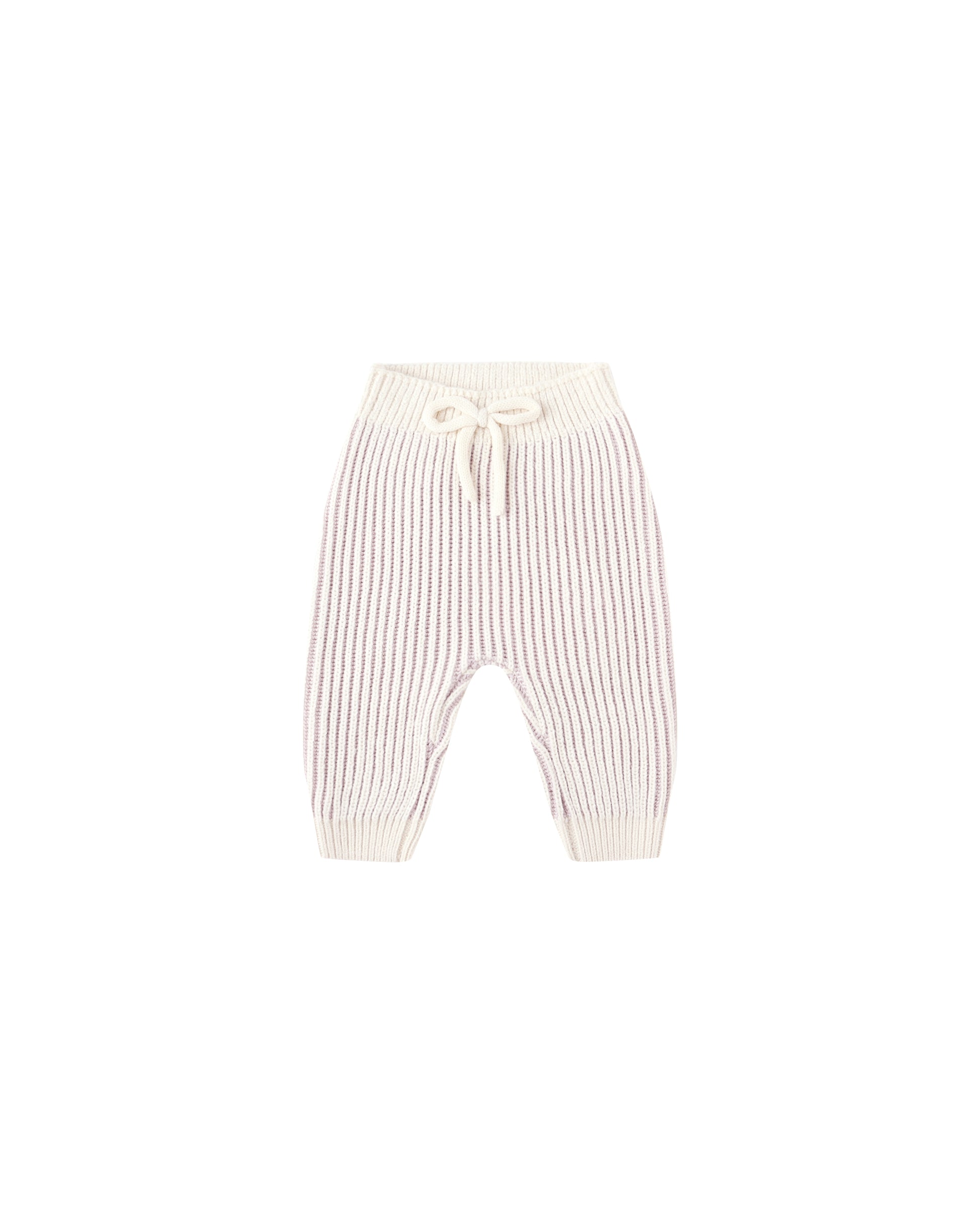 CHUNKY KNIT PANT || LILAC