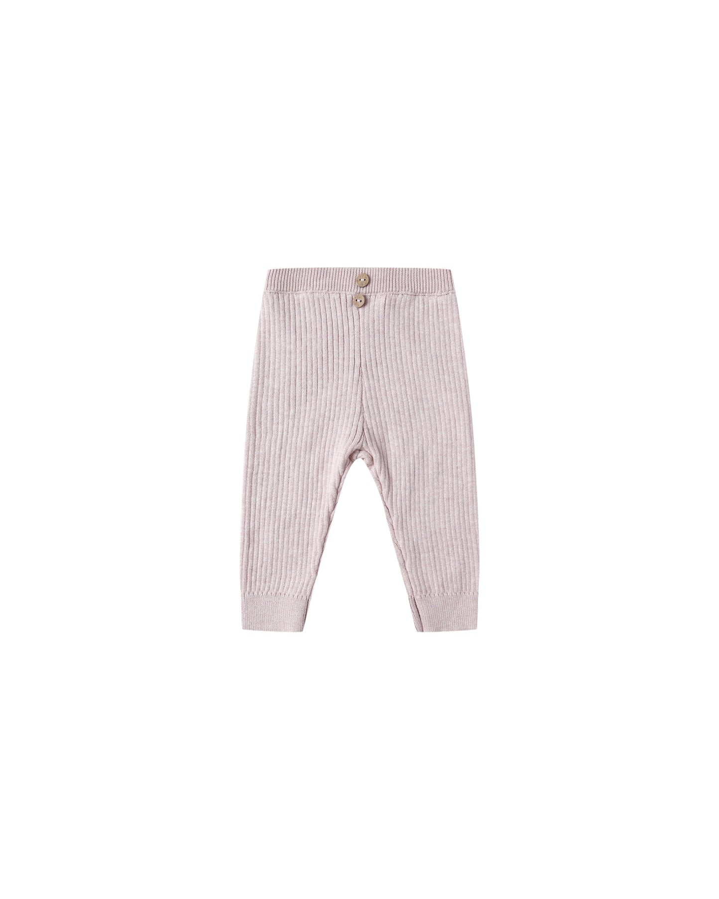 RIB KNIT LEGGING || LILAC