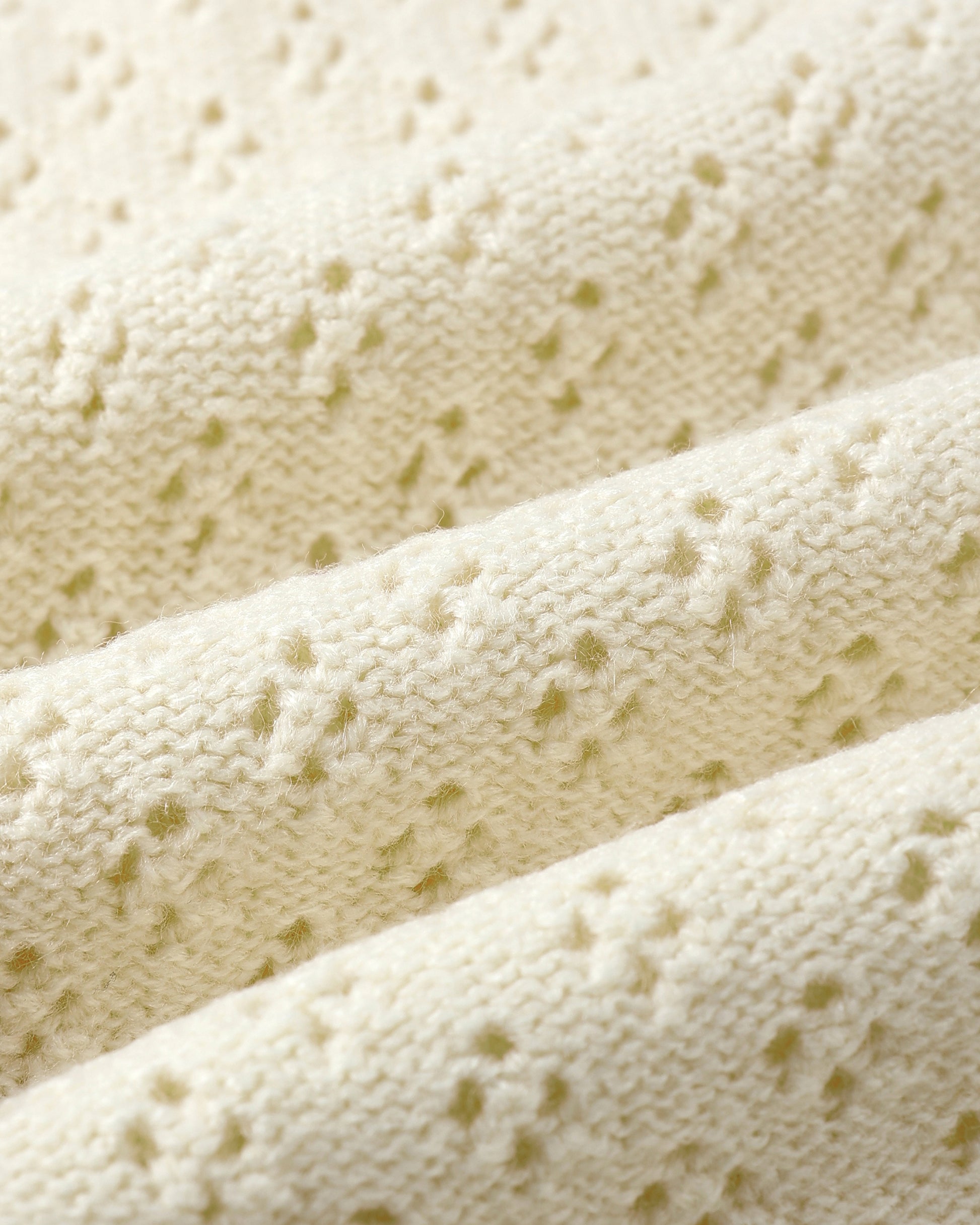 LONG SLEEVE BUBBLE ROMPER || NATURAL