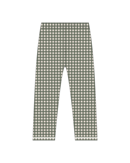 MEN'S PAJAMA PANT | EVERGREEN GINGHAM