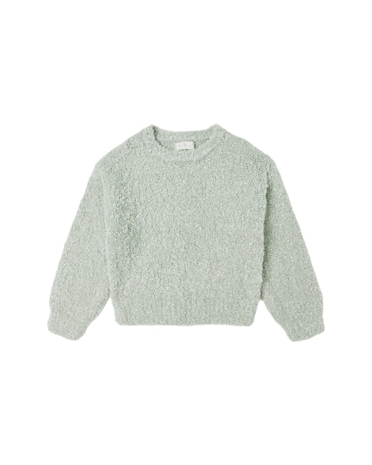 ASPEN SWEATER || PISTACHIO BOUCLE