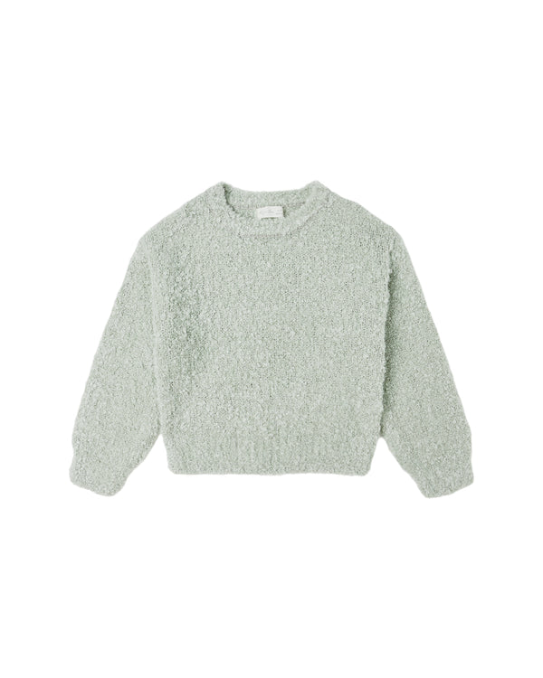 ASPEN SWEATER || PISTACHIO BOUCLE