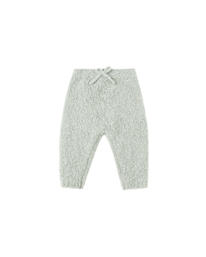 KNIT PANT || PISTACHIO BOUCLE