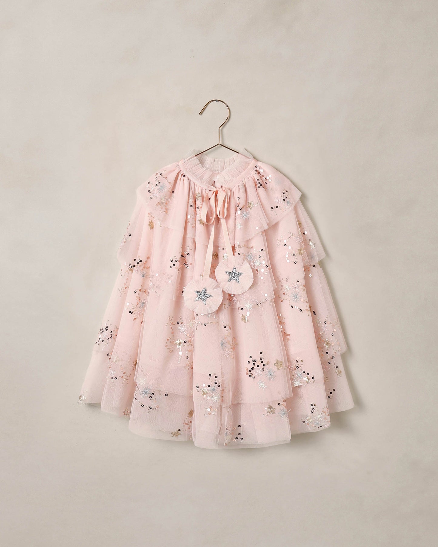 TULLE CAPE PINK