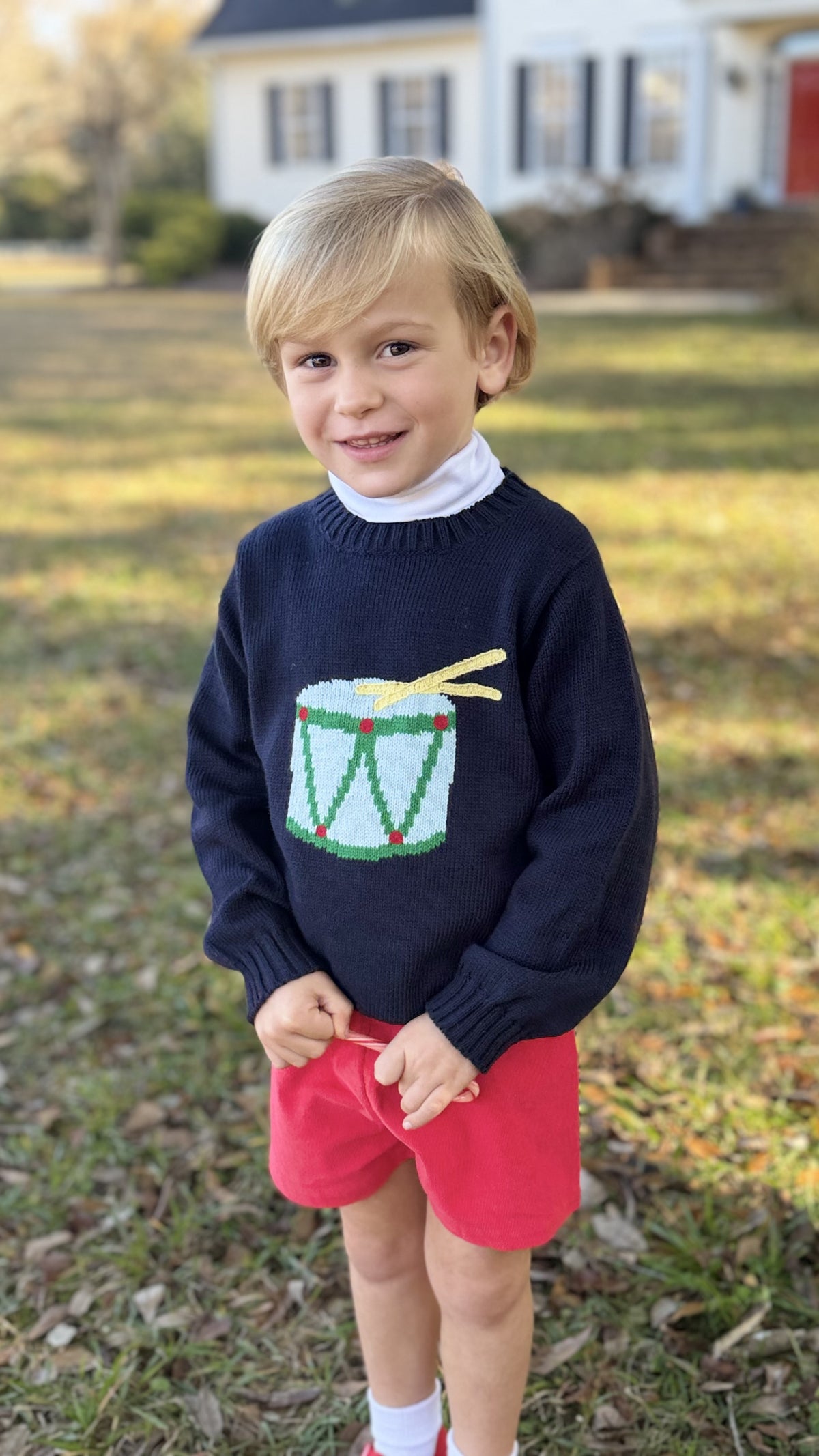 Northshore Navy Sweater | Drum