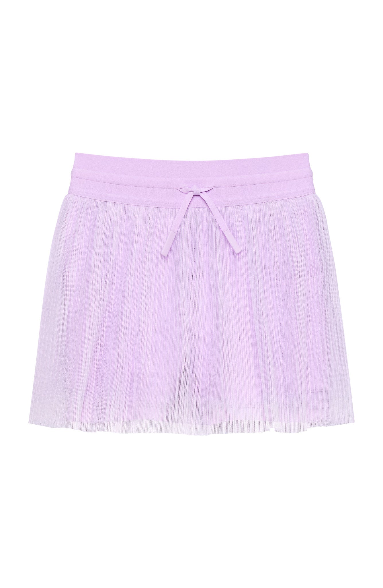 LAVENDER PLEATED SKORT