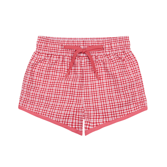 Boardie | Poppy Gingham
