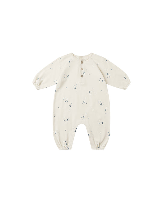 HENLEY BUBBLE JUMPSUIT || MOONS