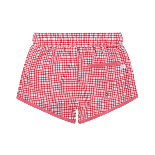 Boardie | Poppy Gingham