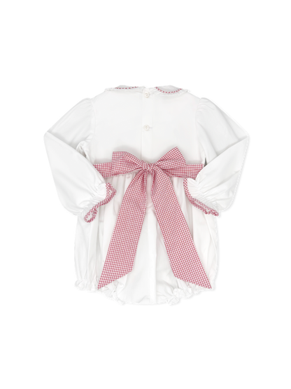 Sadie Bubble | Redford Red Windowpane
