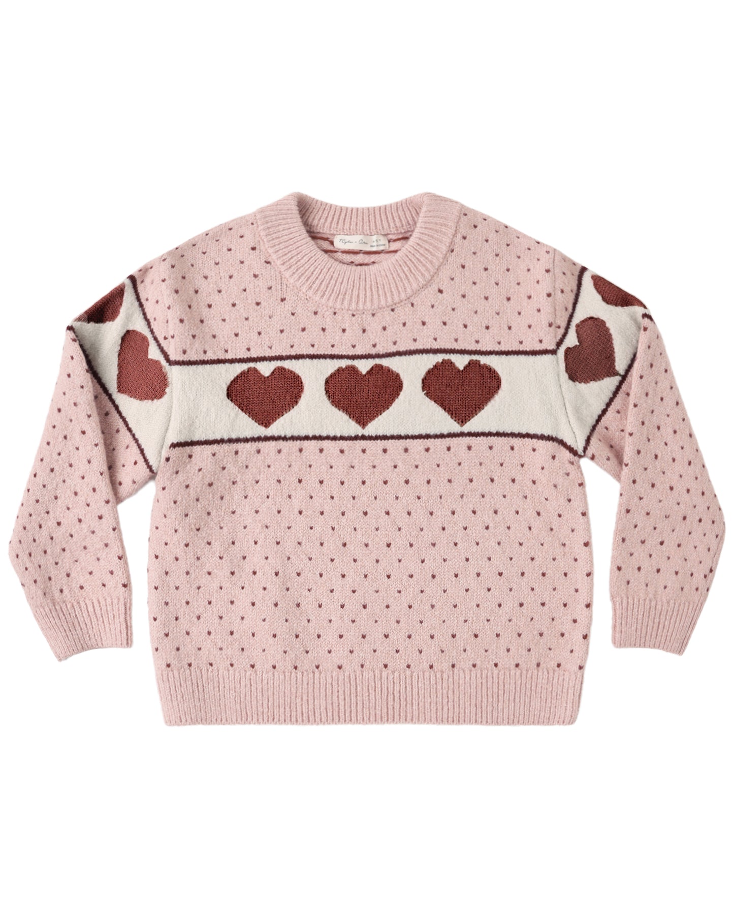 REAGAN SWEATER HEARTS
