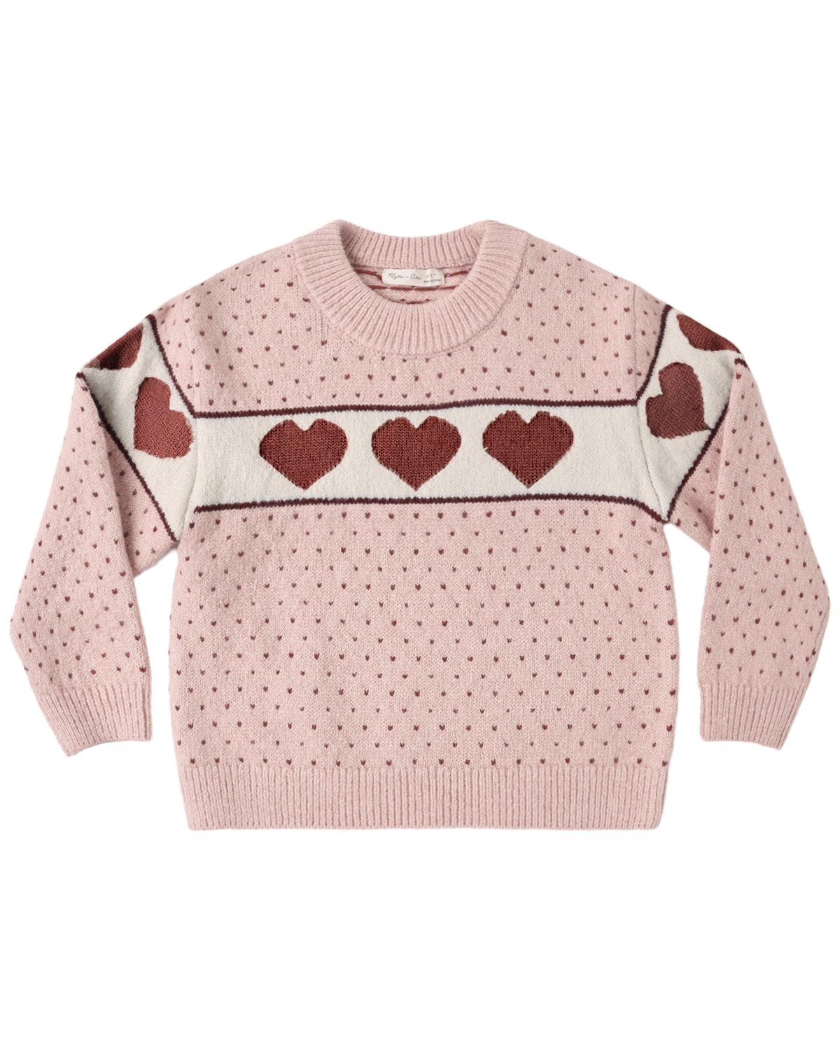 REAGAN SWEATER HEARTS