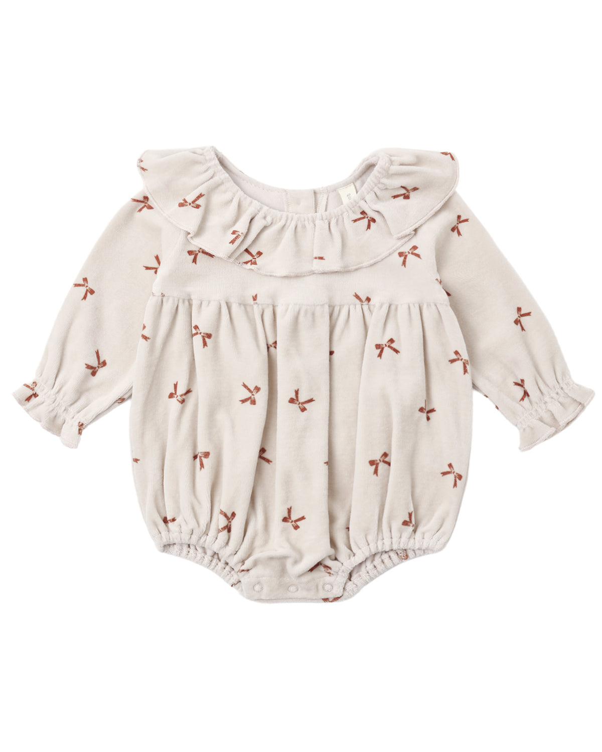 WENDY ROMPER RED BOWS