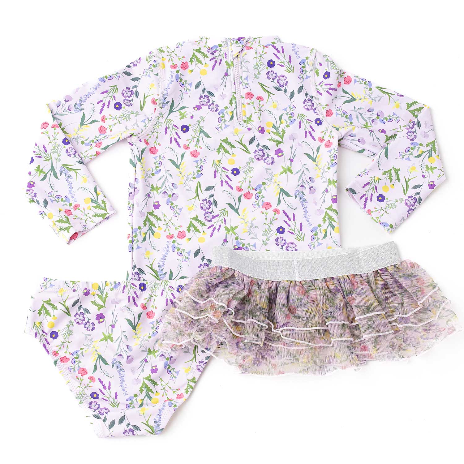 Rash Guard & Tutu Set | Wildflower Fields