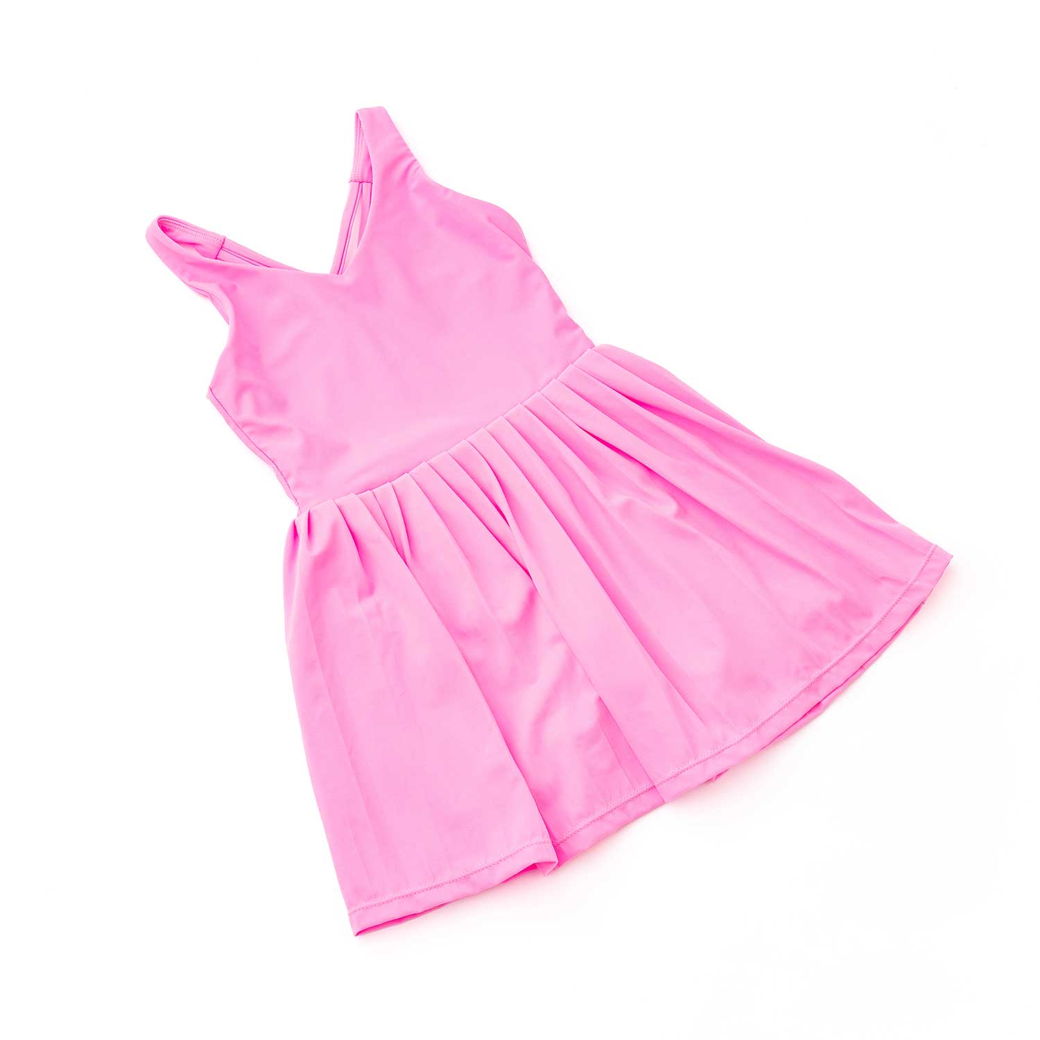 Pleated Active Dress | Pink