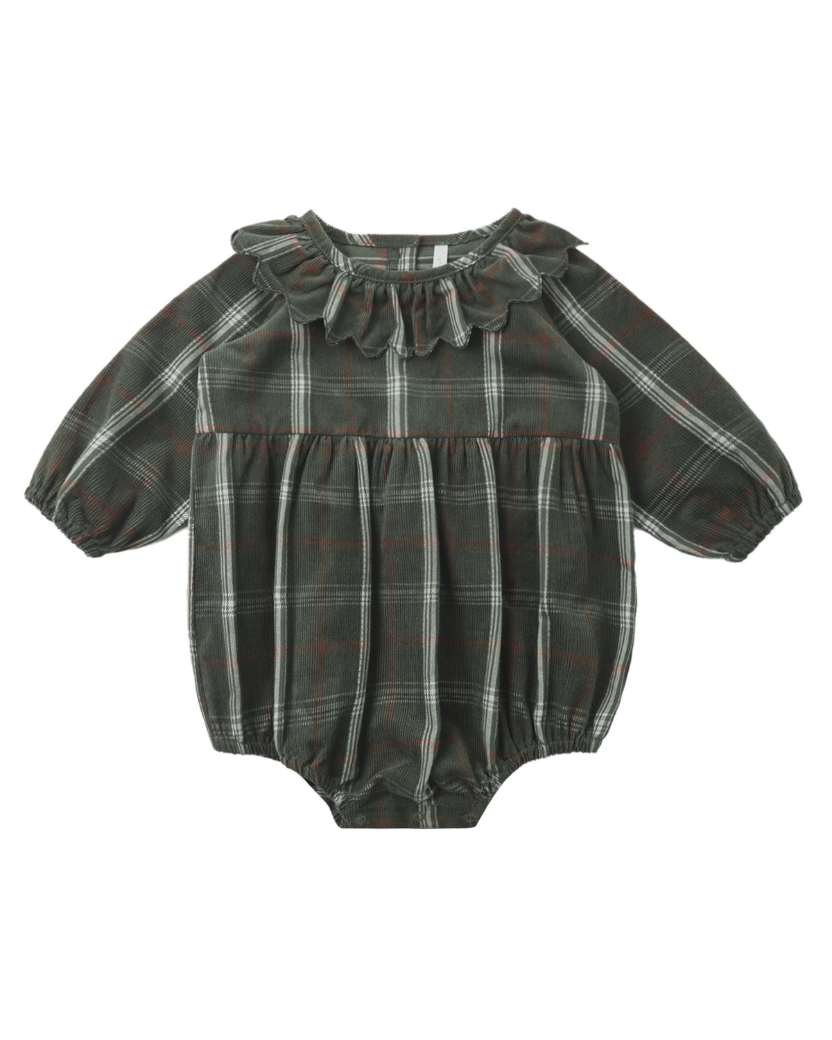FREYA ROMPER HOLIDAY PLAID