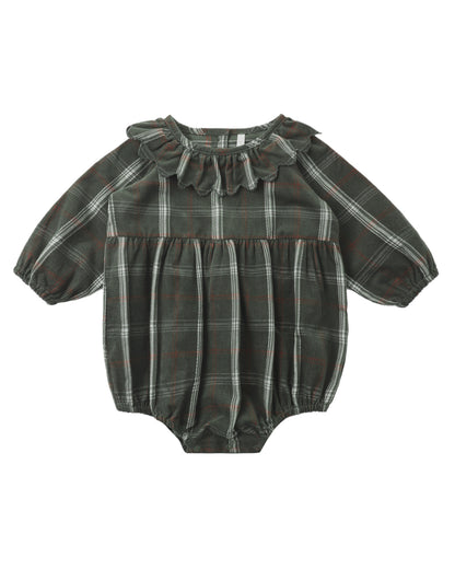 FREYA ROMPER HOLIDAY PLAID