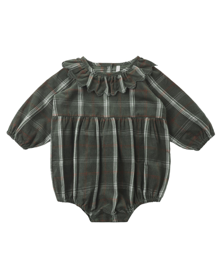 FREYA ROMPER HOLIDAY PLAID