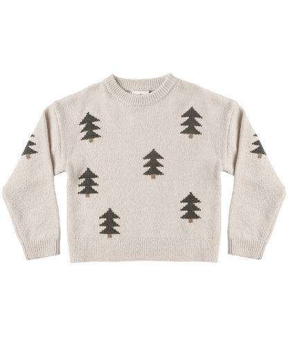 ASPEN SWEATER TREE JACQUARD
