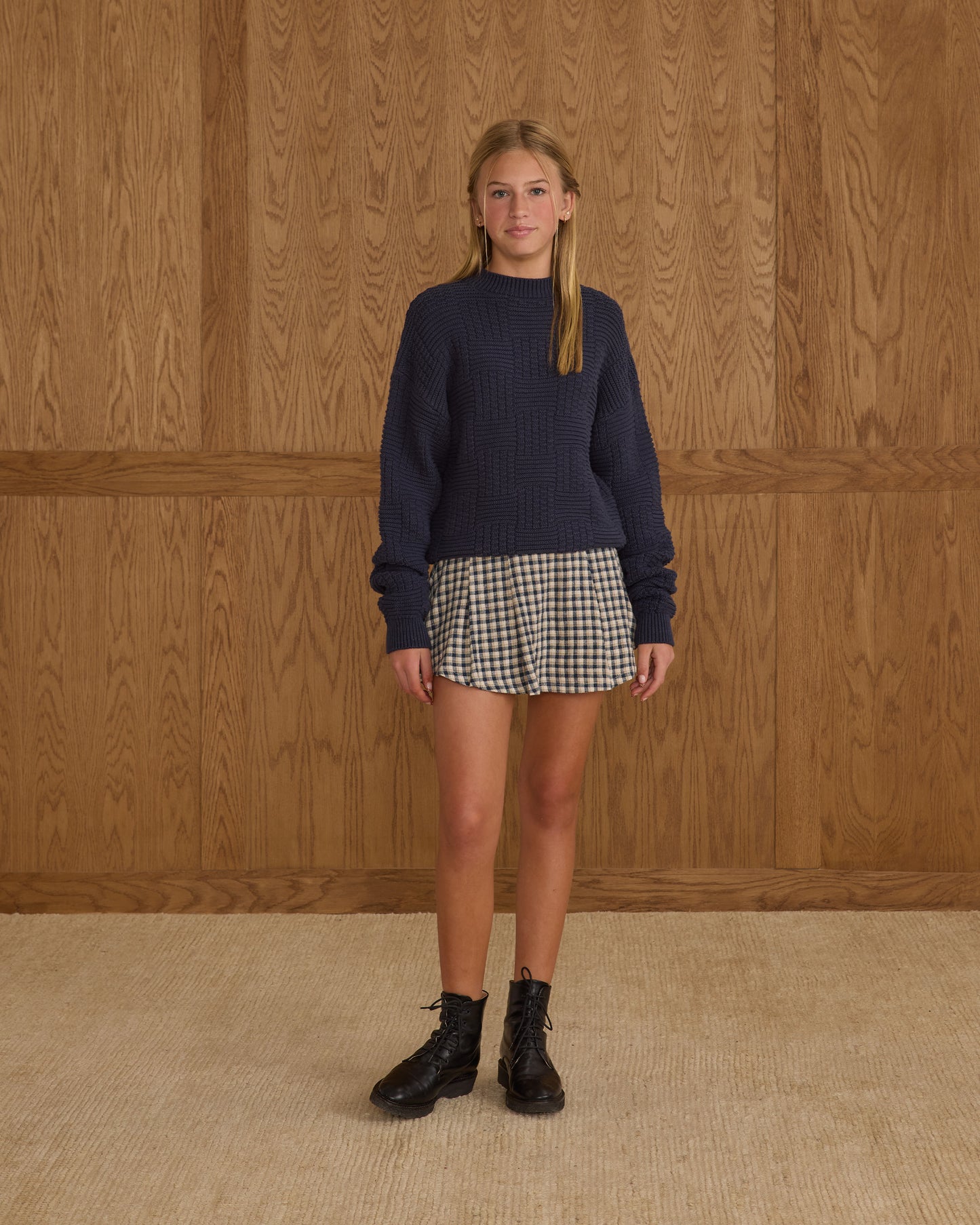 CAROLINA SWEATER || NAVY - TEEN