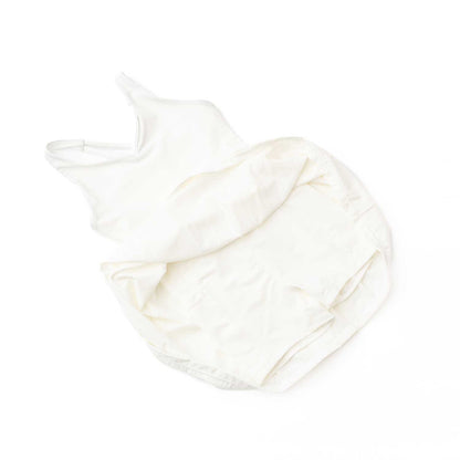 Pleated Active Dress | White