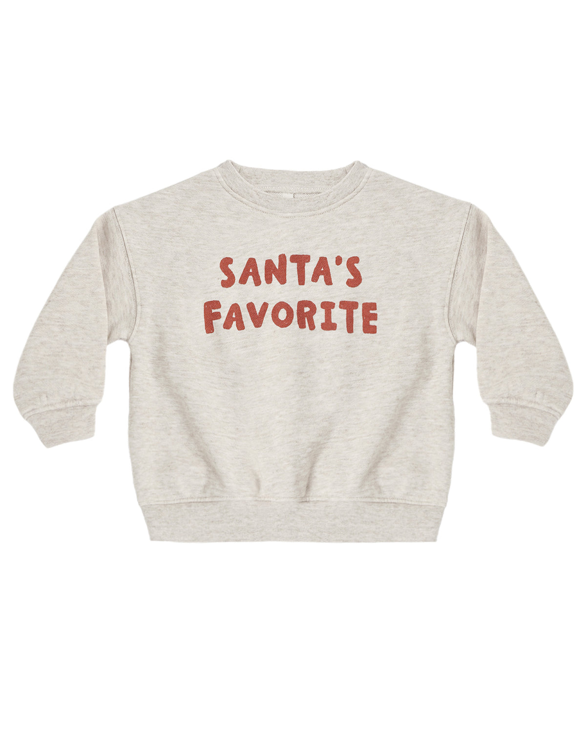 RELAXED SWEATSHIRT SANTA'S FAVORITE