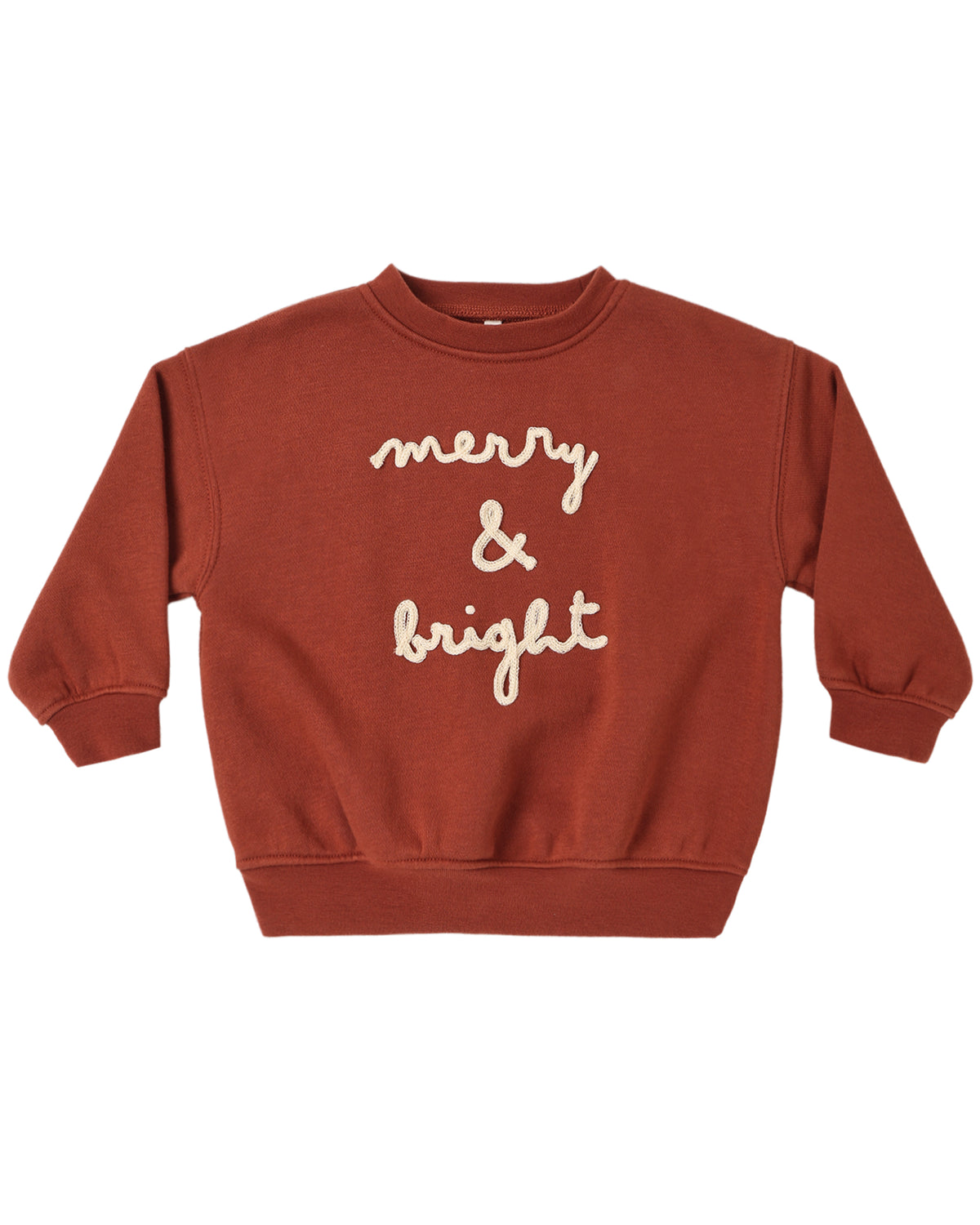 RELAXED SWEATSHIRT MERRY & BRIGHT