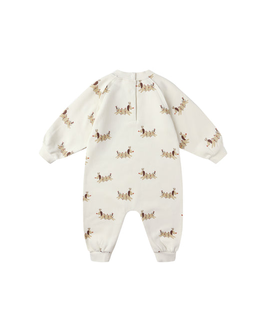 RAGLAN JUMPSUIT || CHRISTMAS DOGS