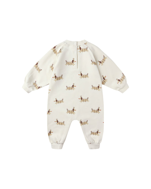 RAGLAN JUMPSUIT || CHRISTMAS DOGS
