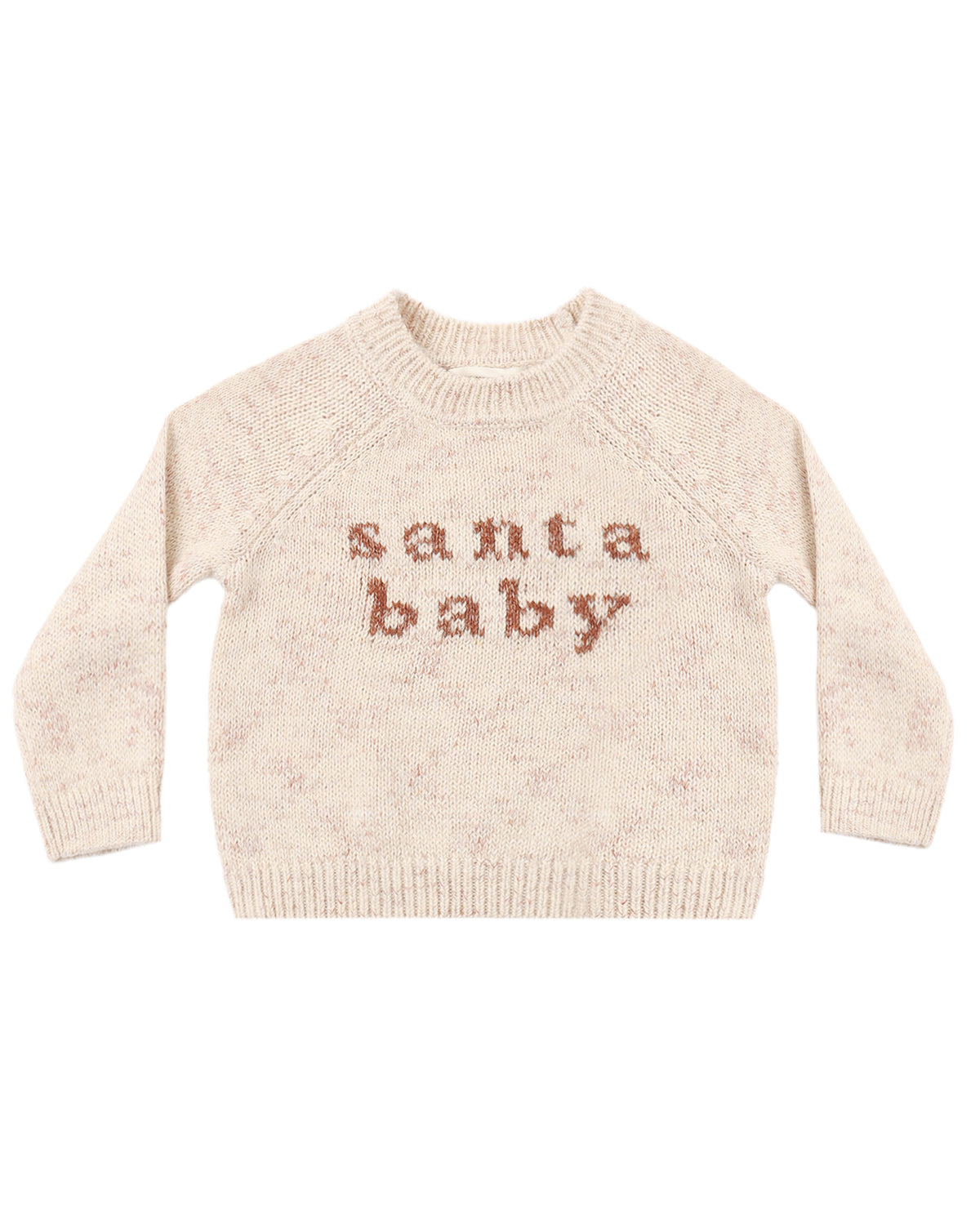 KNIT SWEATER SANTA BABY