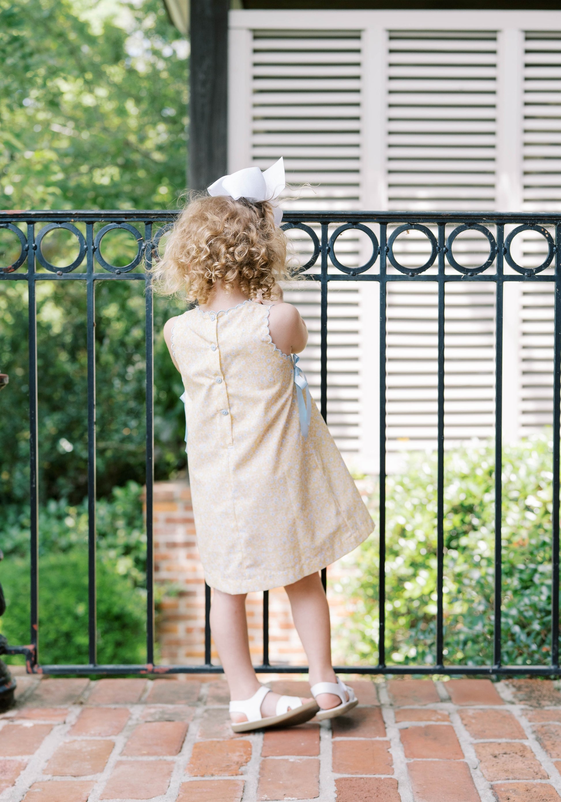 SHELLEY DRESS BUTTERCUP BLOOMS