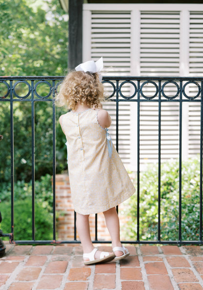 SHELLEY DRESS BUTTERCUP BLOOMS