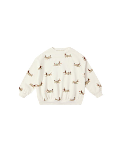 RELAXED SWEATSHIRT || CHRISTMAS DOGS