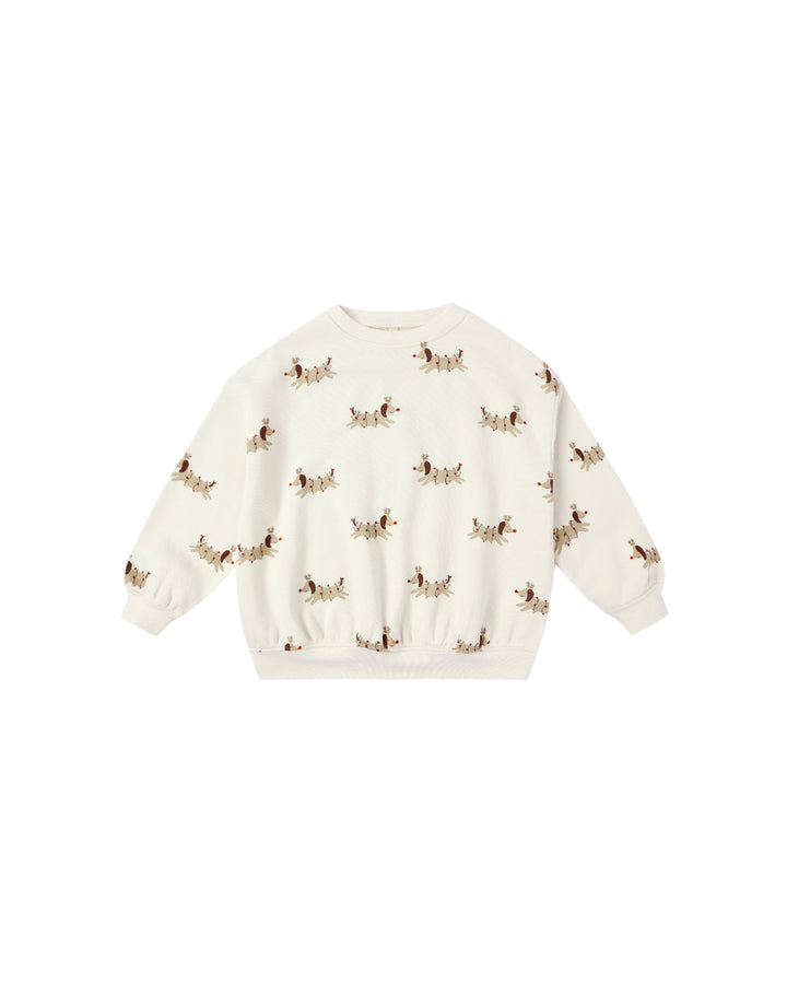 RELAXED SWEATSHIRT || CHRISTMAS DOGS