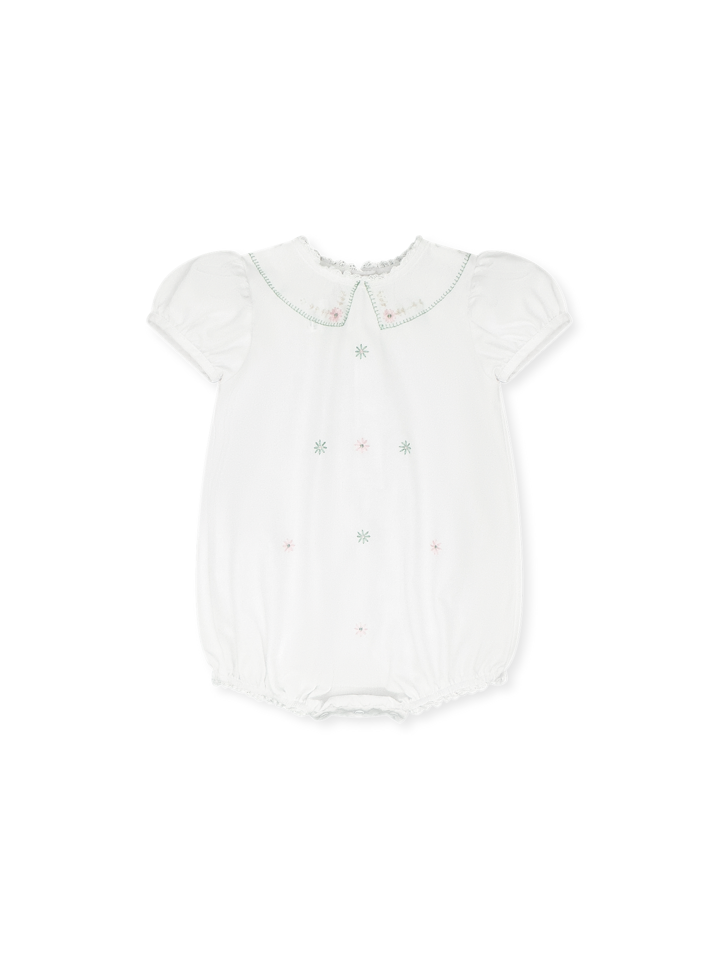 ASHTYN BUBBLE BLESSINGS WHITE, PINK AND GREEN