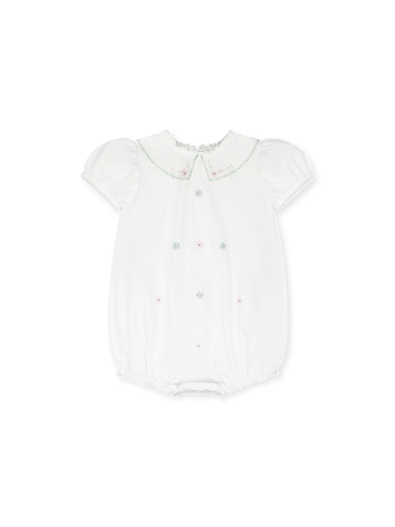 ASHTYN BUBBLE BLESSINGS WHITE, PINK AND GREEN