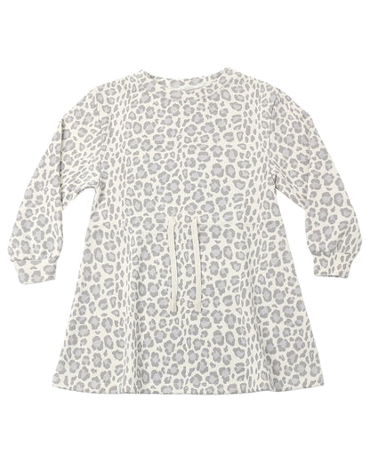 TATE DRESS BLUE LEOPARD