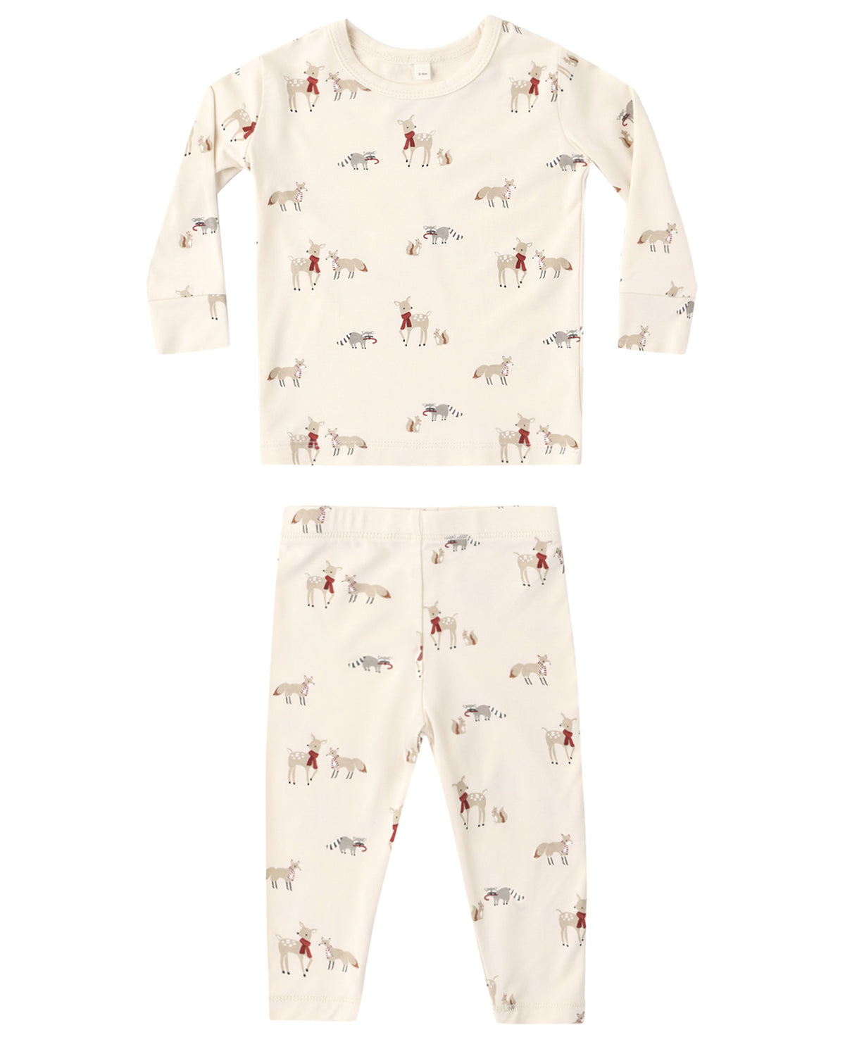 BAMBOO PAJAMA SET FOREST FRIENDS