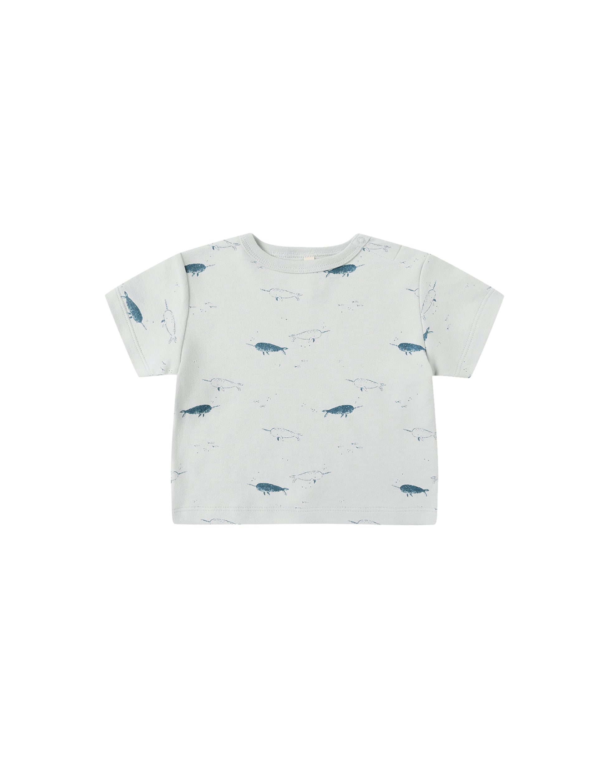 BOXY TEE || NARWHALS