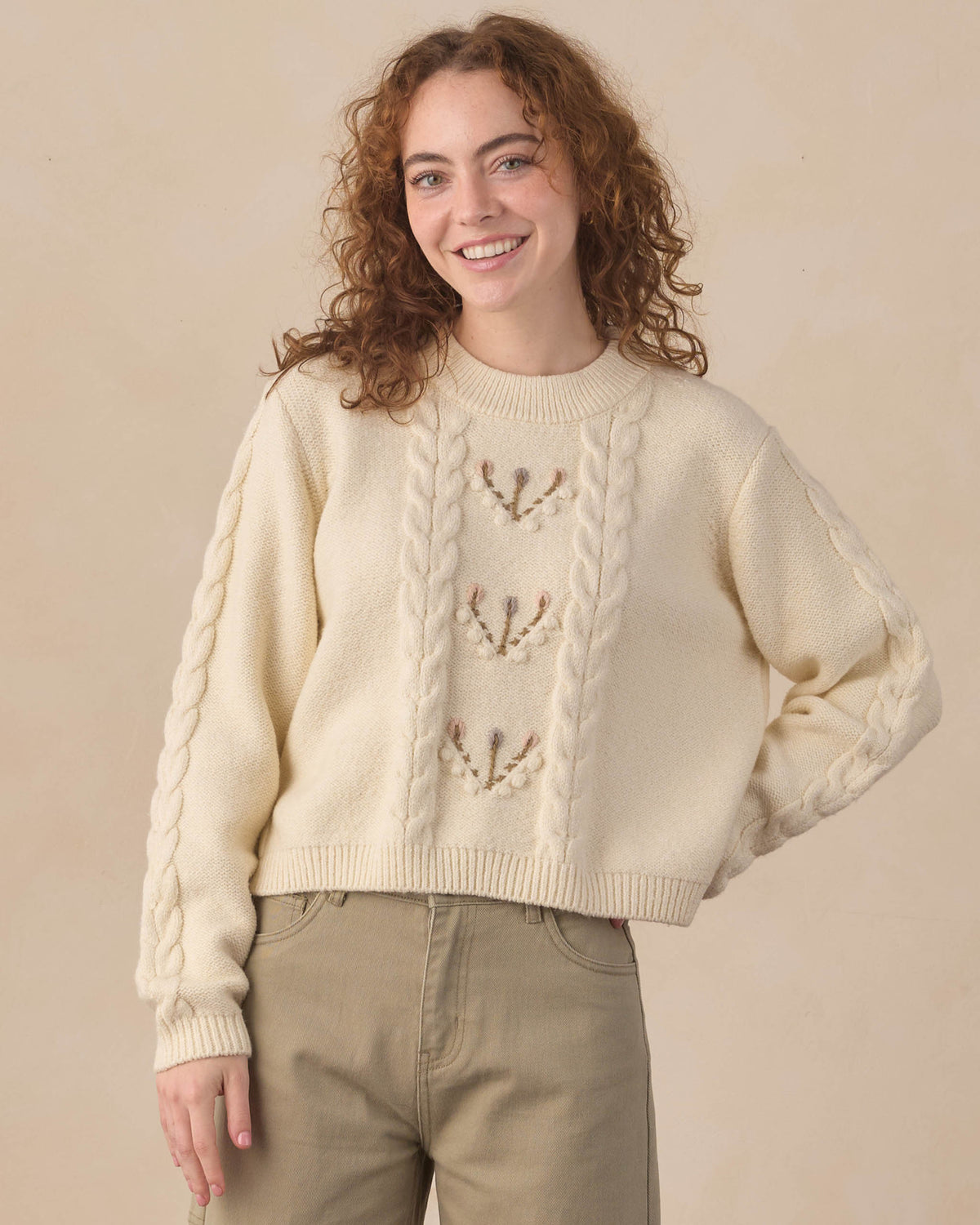 WOMEN'S REAGAN SWEATER NATURAL