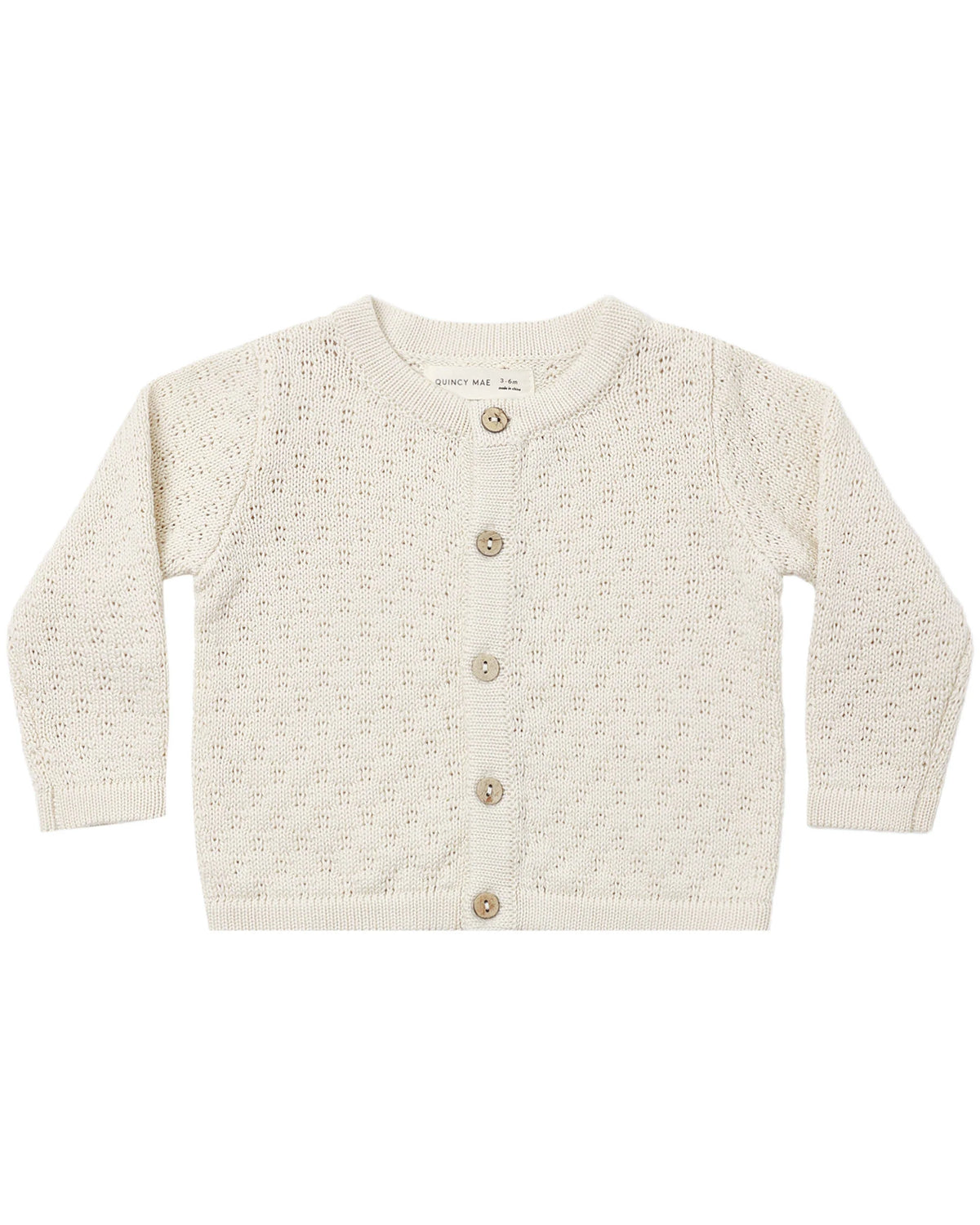 KNIT CARDIGAN NATURAL