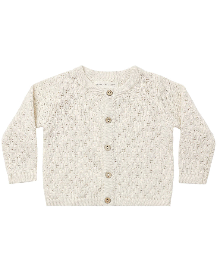 KNIT CARDIGAN NATURAL