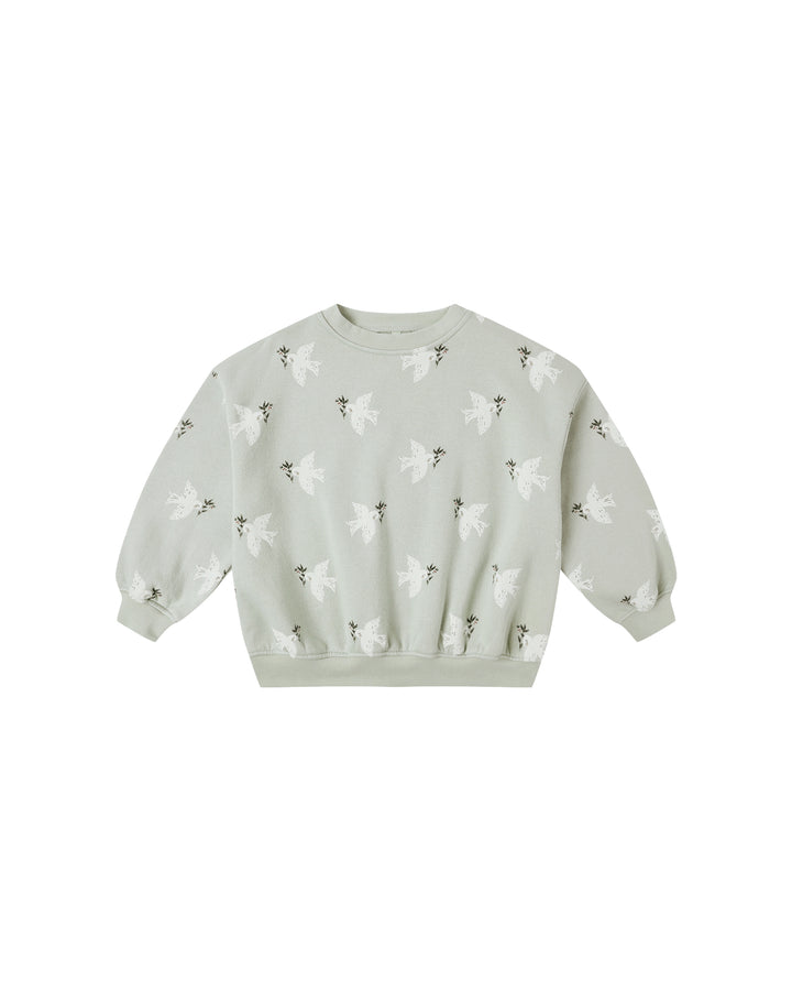 RELAXED SWEATSHIRT || DOVES