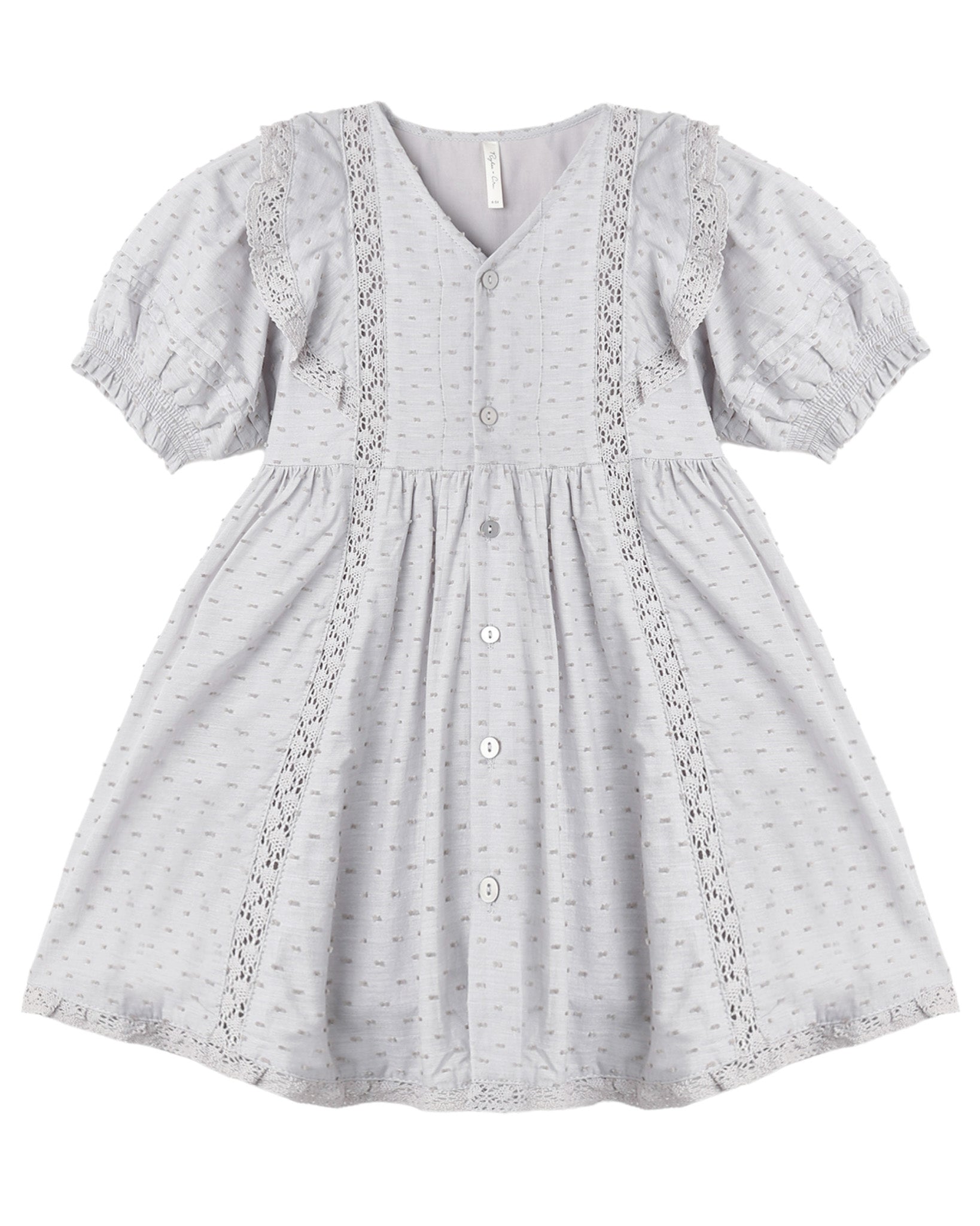 LANA DRESS DUSTY BLUE