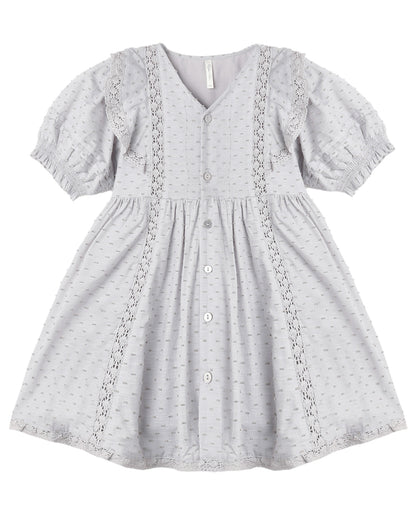 LANA DRESS DUSTY BLUE