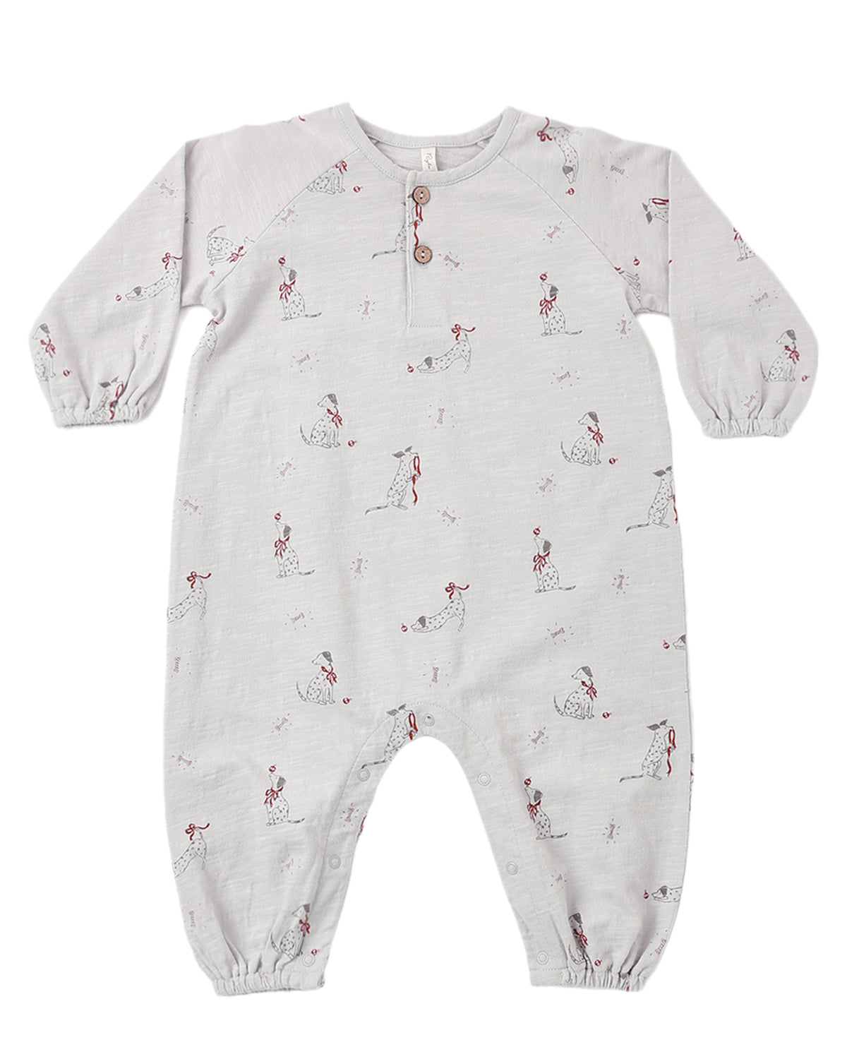 HENLEY JUMPSUIT DALMATIAN