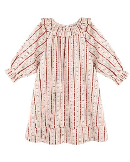 GIRL'S NIGHTGOWN CANDY CANE LANE