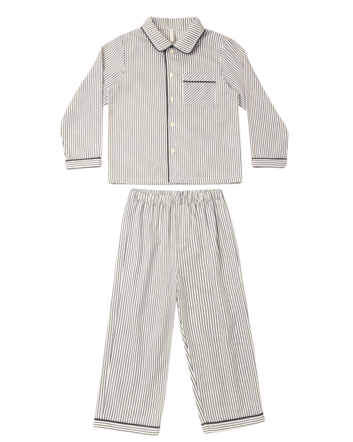 LONG SLEEVE PAJAMAS EVERGREEN STRIPE