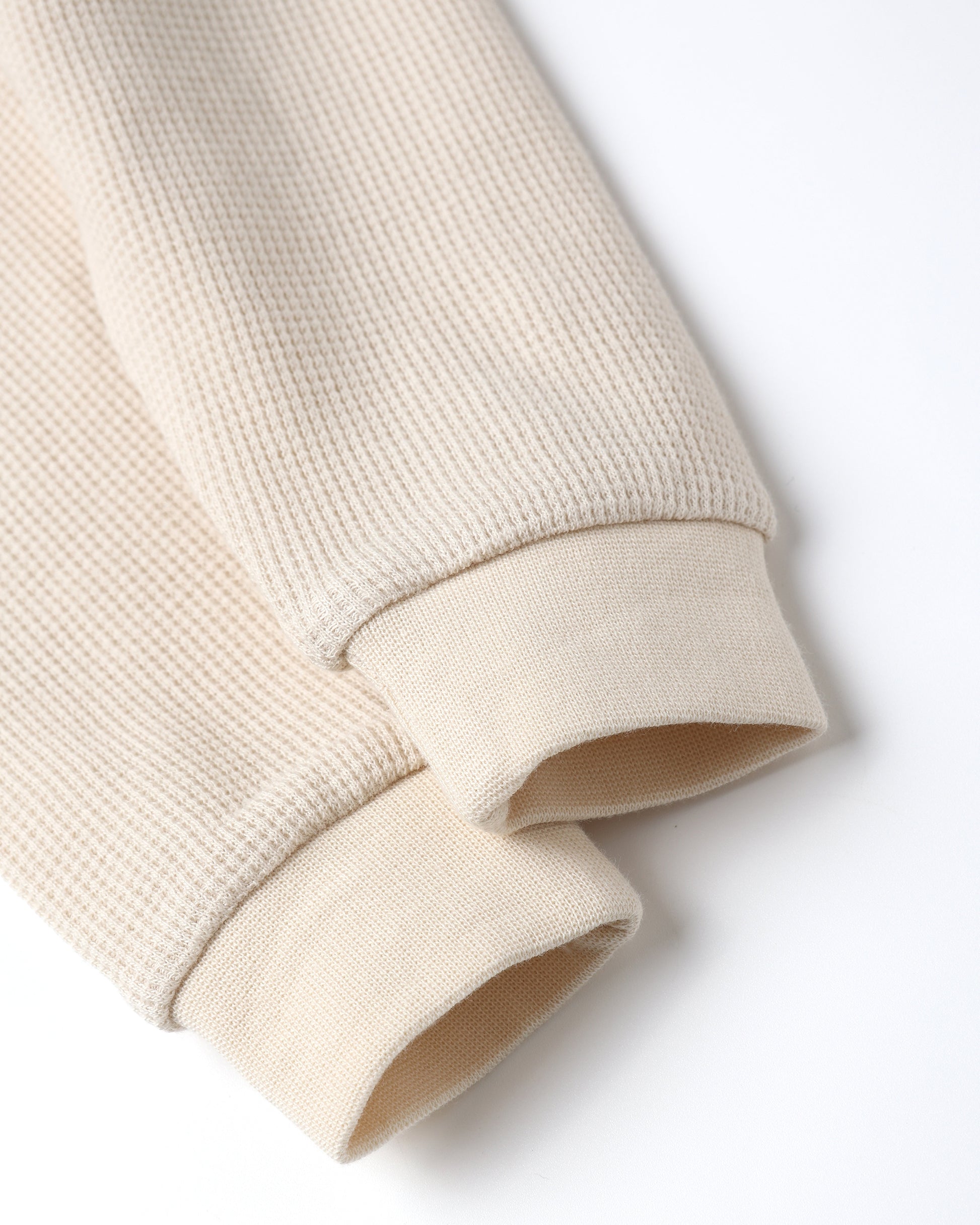 WAFFLE TOP + PANT SET || NATURAL